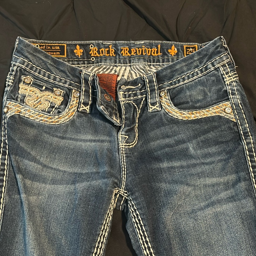 women’s rock revival skinny jeans